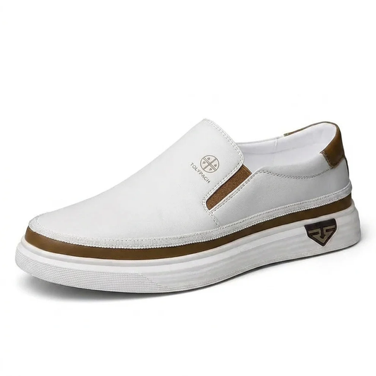 SNEAKER UOMO SLIP-ON IN PELLE
